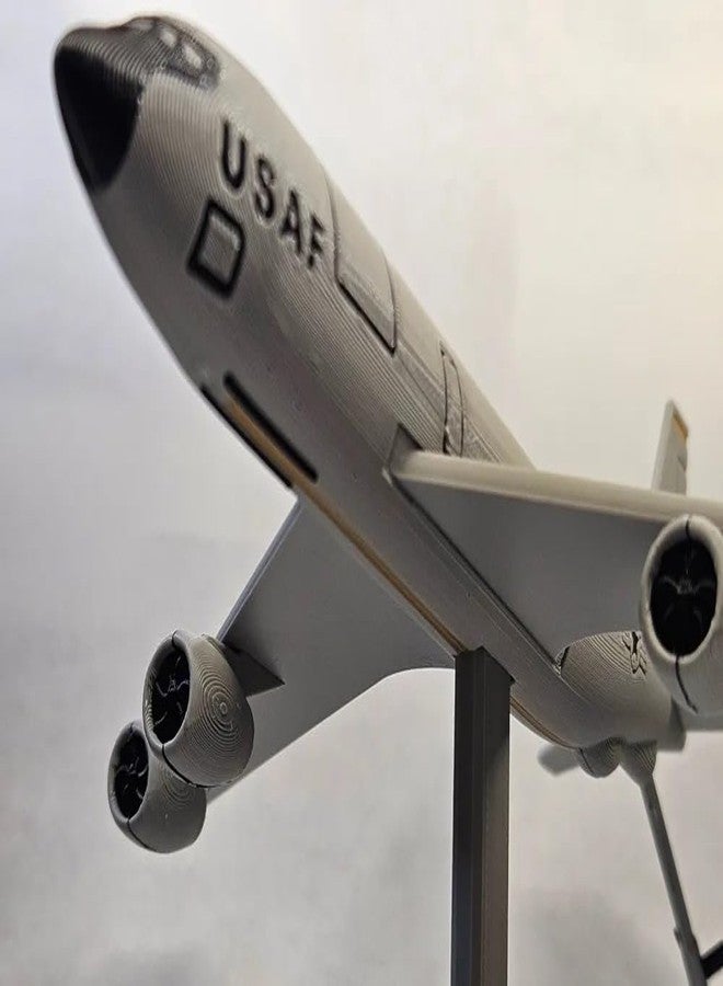 Beoals USAF Military Aircraft Display Model, Diecast Scale Replica, Grey - Image 1